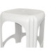 Banqueta Plastica Tramontina Niteroi Branca 37X45Cm - 92411/010 Banqueta Plastica Tramontina Niteroi Branca 37X45Cm - 92411/010
