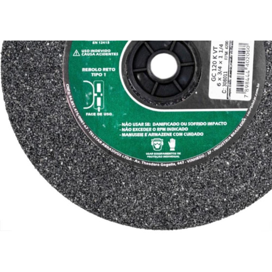 Rebolo Telstar 6 X 3/4'' Gc -120 Widea Rebolo Telstar 6 X 3/4'' Gc -120 Widea