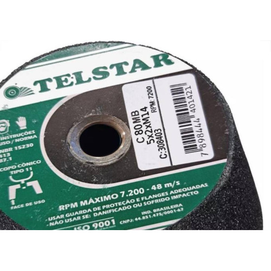 Rebolo Telstar Conico 5X2Xm14 80