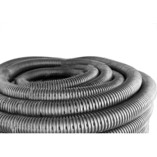 Tubo De Drenagem Bravo Corrugado Preto 2.1/2'' X 50M Tubo De Drenagem Bravo Corrugado Preto 2.1/2'' X 50M