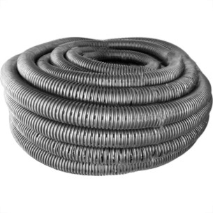 Tubo De Drenagem Bravo Corrugado Preto 4'' X 50M