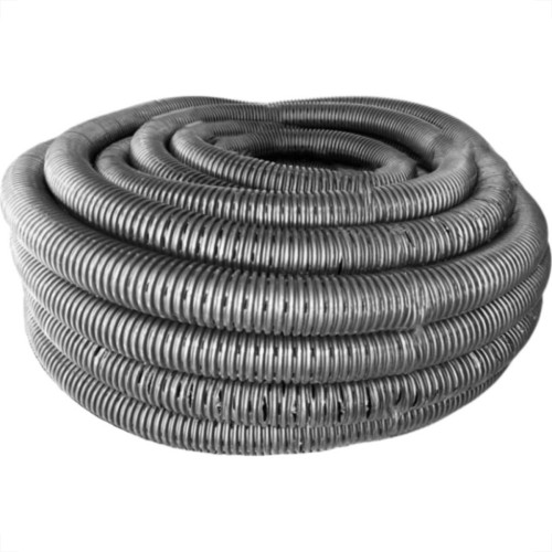 Tubo De Drenagem Bravo Corrugado Preto 4'' X 50M