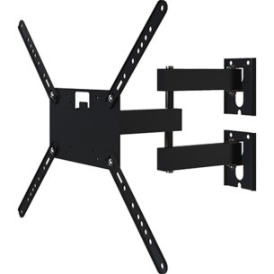 Suporte De Tv Multivisao Triarticulado Com Inclinacao 14''- 55'' Preto