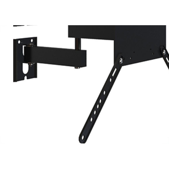 Suporte De Tv Multivisao Triarticulado Com Inclinacao 14''- 55'' Preto