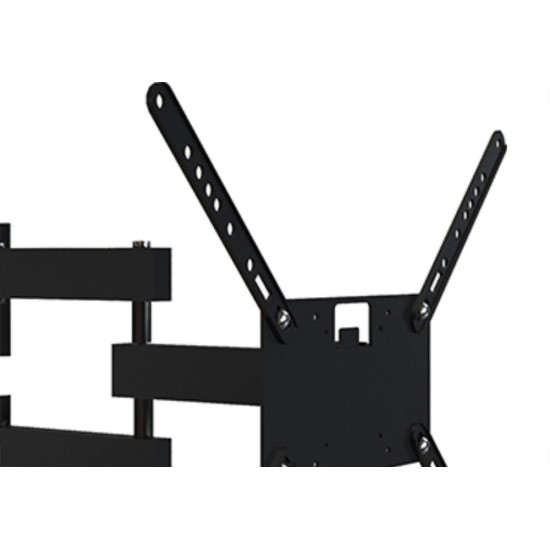 Suporte De Tv Multivisao Triarticulado Com Inclinacao 14''- 55'' Preto