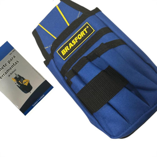 Cinto Para Ferramentas Brasfort Com 6 Bolsos