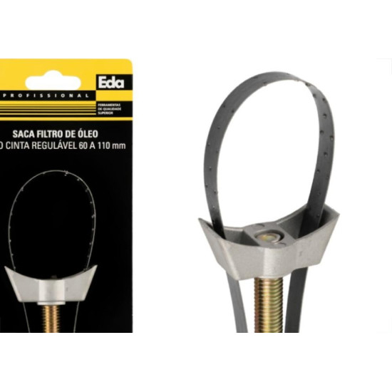 Saca Filtro De Oleo Eda Tipo Cinta Regulavel 60 A 100Mm - 0Ss Saca Filtro De Oleo Eda Tipo Cinta Regulavel 60 A 100Mm - 0Ss