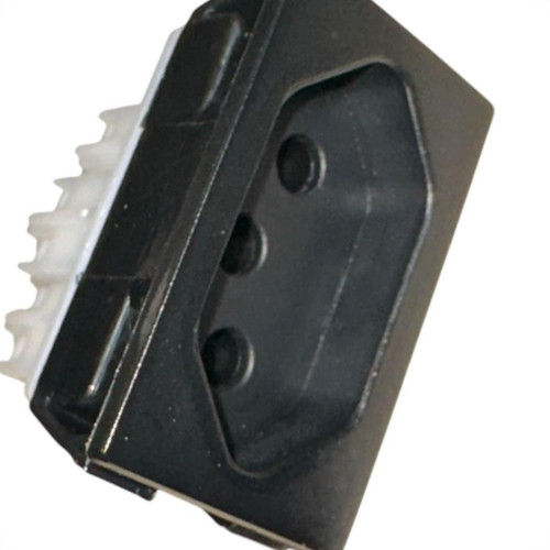 Kit C/4 - Tomada De Painel Garra Plastica Com Borne Steck...