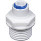 Conexao Hidro Filtros Reta 1/2'' Saida 1/4'' Branca - 913-2295