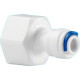 Conexao Hidro Filtros Reta Femea 1/2'' Saida 1/4'' Branca - 913-2526