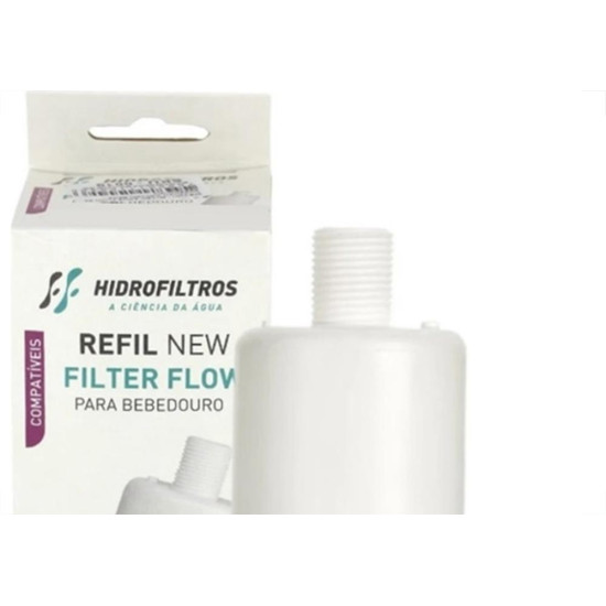 Refil Vela Para Filtro Hidro Filtros Para Bebedouro Universal New Filter Flow - 904-0001 Refil Vela Para Filtro Hidro Filtros Para Bebedouro Universal New Filter Flow - 904-0001