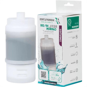 Refil Vela Para Filtro Hidro Filtros Hf 200 Carbon 7''- 902-0007