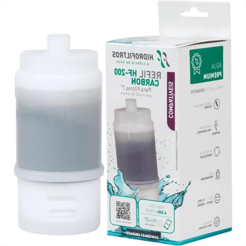 Refil Vela Para Filtro Hidro Filtros Hf 200 Carbon 7''- 902-0007