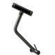 Torneira Pia Parede Metal Brazhu Com 4 Jatos Grafite - 1/4 Volta