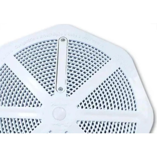 Tampa Anti Aprisionamento Para Dreno Ralo De Fundo Fluidra Veico Abs Branca - 111053 Tampa Anti Aprisionamento Para Dreno Ralo De Fundo Fluidra Veico Abs Branca - 111053