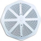 Tampa Para Espelho Dagua Soldavel Tubo 50Mm Fluidra Abs Branca Veico - 111055 Tampa Para Espelho Dagua Soldavel Tubo 50Mm Fluidra Abs Branca Veico - 111055