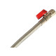 Engate Flexivel Malha Inox Brazhu Trancado 60Cm Com Registro Engate Flexivel Malha Inox Brazhu Trancado 60Cm Com Registro