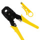 Alicate Crimpar Eda Com Chave Keystone E Plug Rj11 E Rj45 - 0Jb Alicate Crimpar Eda Com Chave Keystone E Plug Rj11 E Rj45 - 0Jb