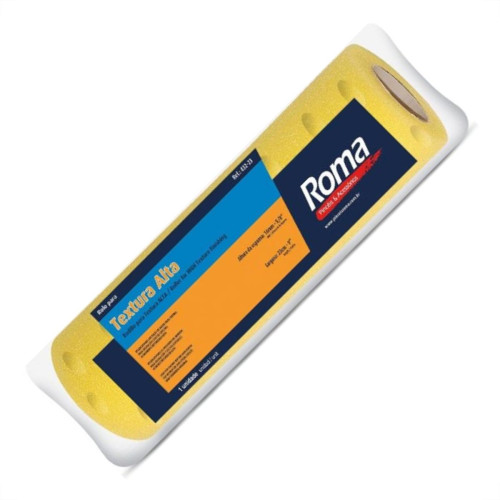 Rolo De Espuma Roma Textura Alta 23Cm Sem Cabo - 432 23 Rolo De Espuma Roma Textura Alta 23Cm Sem Cabo - 432 23