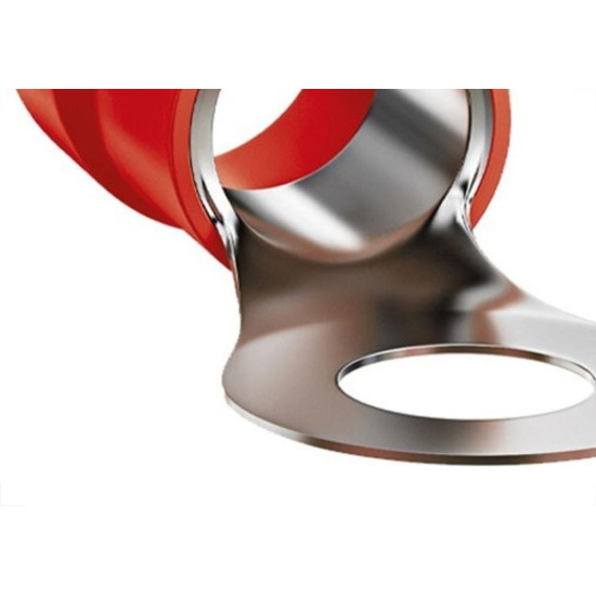 Terminal Anel Olhal Pre-Isolado Sforplast 0,5 A 1,5Mm - M3 - Vermelho
