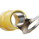 Terminal Anel Olhal Pre-Isolado Sforplast 25Mm - M6 - Amarelo Pacote Com 25 Pecas Terminal Anel Olhal Pre-Isolado Sforplast 25Mm - M6 - Amarelo Pacote Com 25 Pecas