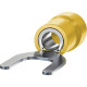 Terminal Forquilha Pre-Isolado Sforplst 4,0 A 6,0Mm - M5 - Amarelo