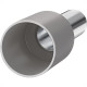 Terminal Tubular Ilhos Isolado Simples Sforplast 4,0Mm Comprimento 12Mm - Cinza Terminal Tubular Ilhos Isolado Simples Sforplast 4,0Mm Comprimento 12Mm - Cinza