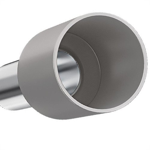 Terminal Tubular Ilhos Isolado Simples Sforplast 4,0Mm Comprimento 12Mm - Cinza Terminal Tubular Ilhos Isolado Simples Sforplast 4,0Mm Comprimento 12Mm - Cinza