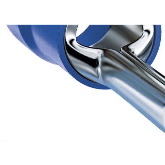 Terminal Pino Pre-Isolado Sforplast 16Mm Comprimento 16Mm - Azul Pacote Com 25 Pecas
