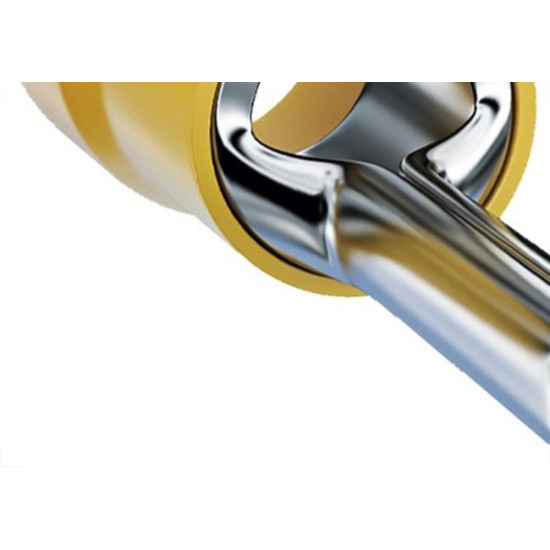 Terminal Pino Pre-Isolado 25Mm Comprimento 16Mm - Amarelo Pacote Com 25 Pecas