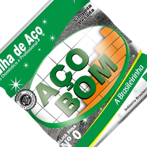 Palha De Aco Aco Bom No.0 - Kit C/20 Pecas Palha De Aco Aco Bom No.0 - Kit C/20 Pecas