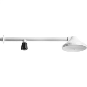 Chuveiro Frio Com Registro Paulina 6'' Branco - Kit C/12 Pecas