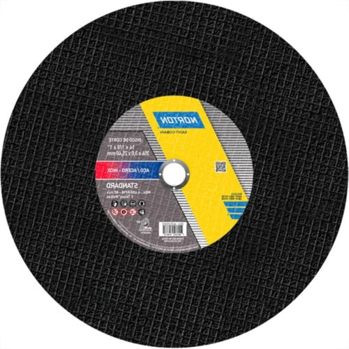 Disco Corte Ferro Norton Standard 14''X1/8''X1'' - 3,0Mm Disco Corte Ferro Norton Standard 14''X1/8''X1'' - 3,0Mm