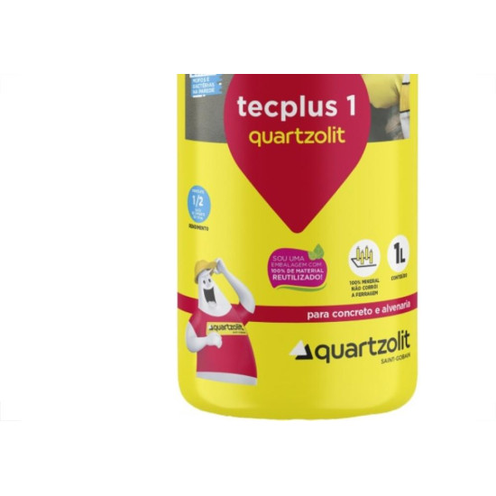 Impermeabilizante Quartzolit Tecplus-1 - 1L Impermeabilizante Quartzolit Tecplus-1 - 1L