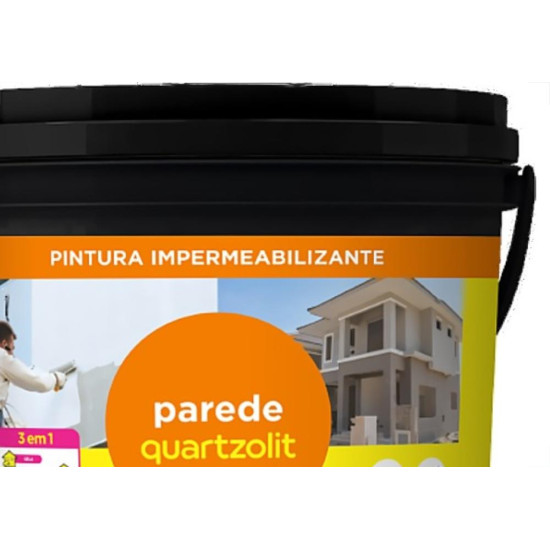Impermeabilizante Quartzolit Parede 3,6L Impermeabilizante Quartzolit Parede 3,6L