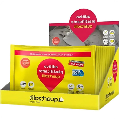 Impermeabilizante Quartzolit Aditivo Para Argamassa 100Ml - Caixa Com 10 Pecas