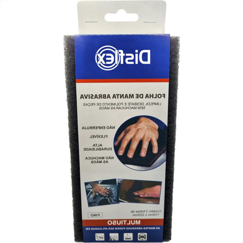 Folha Abrasiva Disflex Fina 225X110Mm Cinza - Pacote Com 3 Folhas - 39003 Folha Abrasiva Disflex Fina 225X110Mm Cinza - Pacote Com 3 Folhas - 39003