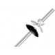 Haste Para Telha Ws 1/4'' X 400Mm Com Kit De Vedacao Pacote Com 50 Pecas Haste Para Telha Ws 1/4'' X 400Mm Com Kit De Vedacao Pacote Com 50 Pecas