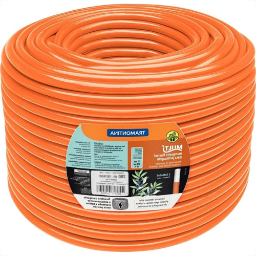 Mangueira Jardim Tramontina Mult Laranja Pvc 3 Camadas - 200M - 79210521 Mangueira Jardim Tramontina Mult Laranja Pvc 3 Camadas - 200M - 79210521