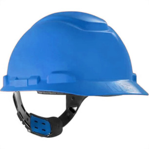 Capacete De Seguranca 3M H-700 Azul Com Aba Frontal - Hb004570907