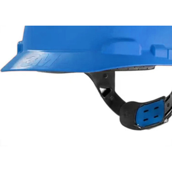 Capacete De Seguranca 3M H-700 Azul Com Aba Frontal - Hb004570907 Capacete De Seguranca 3M H-700 Azul Com Aba Frontal - Hb004570907