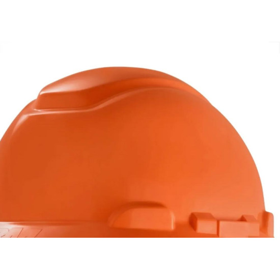 Capacete De Seguranca 3M H-700 Laranja Com Aba Frontal - Hb004570956