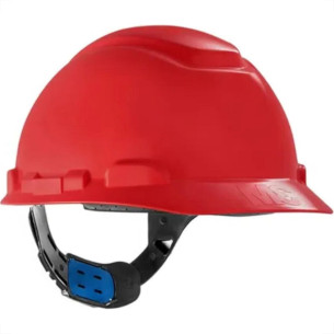 Capacete De Seguranca 3M H-700 Vermelho Com Aba Frontal - Hb004571210