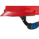 Capacete De Seguranca 3M H-700 Vermelho Com Aba Frontal - Hb004571210 Capacete De Seguranca 3M H-700 Vermelho Com Aba Frontal - Hb004571210