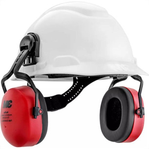 Abafador De Ruido 3M Tipo Concha Muffler Acoplavel Ao Capacete - Hb004774749