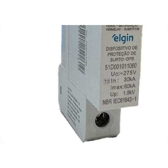 Dispositivo Anti Surto Elgin ''Dps'' 60Ka Dispositivo Anti Surto Elgin ''Dps'' 60Ka