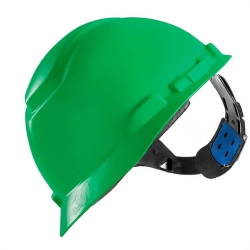 Capacete De Seguranca 3M H-700 Verde Com Aba Frontal - Hb004570949 Capacete De Seguranca 3M H-700 Verde Com Aba Frontal - Hb004570949