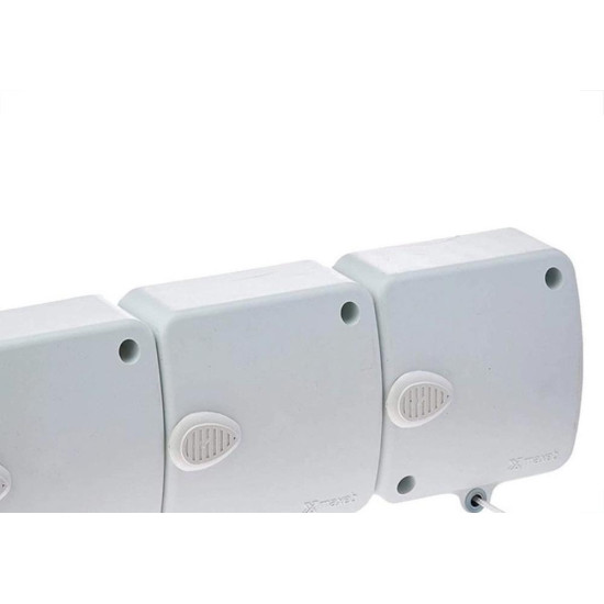 Varal Automatico Maxeb 6M Com 3 Cordas Modular Branco - 7267 Varal Automatico Maxeb 6M Com 3 Cordas Modular Branco - 7267
