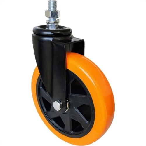Rodizio Colson Com Parafuso Giratoria 75Mm Sem Trava Laranja - Gleb6595 Rodizio Colson Com Parafuso Giratoria 75Mm Sem Trava Laranja - Gleb6595