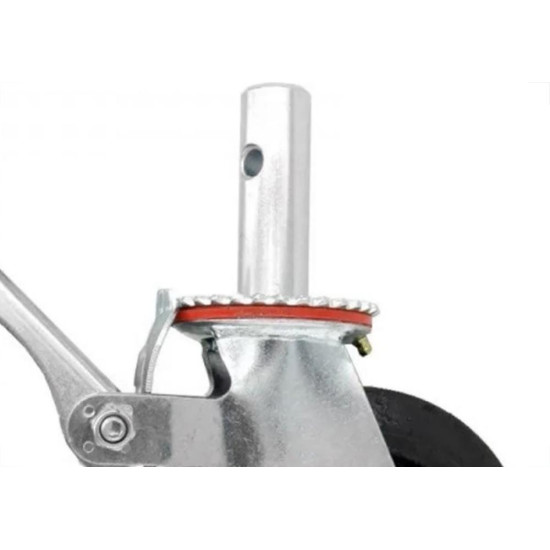 Rodizio Colson Para Andaime Base Giratoria 140Mm Com Trava Laranja - Glef3797 Rodizio Colson Para Andaime Base Giratoria 140Mm Com Trava Laranja - Glef3797